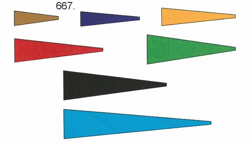 [ AE7545-45 ] Balsa symetrische eindlijst 8x30 rood 1 meter