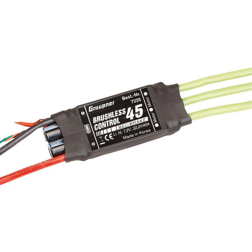 [ G7235 ] BRUSHLESS CONTROL 45SBEC G3,5-Stecker 