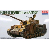 [ AC13233 ] GERMAN PANZER IV H W/ARMOR     1/35 