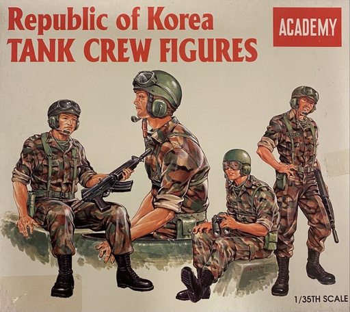 [ AC1369 ] Academy Republic of Korea Tank Crew Figures 1/35