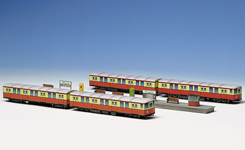 [ GA587 ] Schreiber-Bogen Berlin City Railroad 1/87