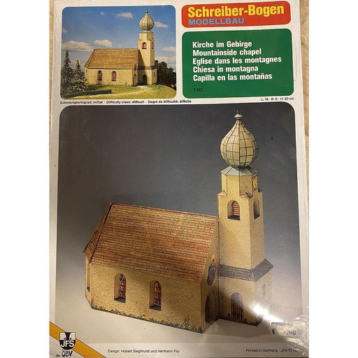 [ GA71132 ] Schreiber-Bogen Kapel in de bergen 1/90
