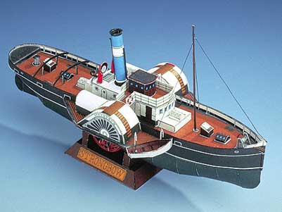 [ GA72473 ] Schreiber-Bogen Raderboot ''Strongbow'' 1/200 