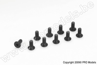 [ GF-0101-014 ] Verzonkenkopschroef - Binnenzeskant - M4X20 - Staal - 10 st 