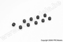 [ GF-0105-014 ] Stelschroef - Binnenzeskant - M5X5 - Staal - 10 st 