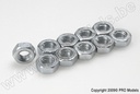 [ GF-0150-007 ] Zeskantmoer - M6 - Gegalvaniseerd staal - 10 st 