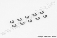 [ GF-0158-005 ] E-clips - 3,2mm - Verenstaal - 10 st