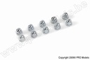 [ GF-0153-001 ] Dopmoer - M3 - Gegalvaniseerd staal - 10 st 
