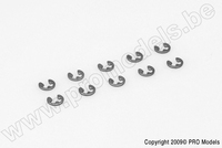 [ GF-0158-003 ] E-clips - 1,9mm - Verenstaal - 10 st