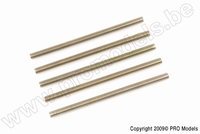[ GF-0160-001 ] Draadstang - M3X20 - Staal - 5 st