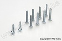 [ GF-0170-013 ] Bolcilinderschroef - Philips - M3X25 - Gegalvaniseerd staal  - 10 st 