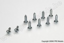 [ GF-0175-001 ] Zelftappende cilinderkopschroef - 2,9X6,5mm - Gegalvaniseerd staal - 10 st 