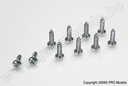 [ GF-0175-006 ] Zelftappende cilinderkopschroef - 3,5X6,5mm - Gegalvaniseerd staal - 10 st 