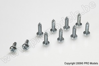 [ GF-0175-014 ] Zelftappende cilinderkopschroef - 4,2X16mm - Gegalvaniseerd staal - 10 st 