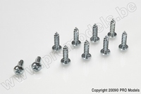 [ GF-0175-015 ] Zelftappende cilinderkopschroef - 4,2X19mm - Gegalvaniseerd staal - 10 st 