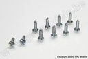 [ GF-0175-016 ] Zelftappende cilinderkopschroef - 4,2X25mm - Gegalvaniseerd staal - 10 st 
