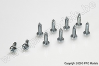 [ GF-0175-016 ] Zelftappende cilinderkopschroef - 4,2X25mm - Gegalvaniseerd staal - 10 st 