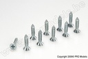 [ GF-0176-002 ] Zelftappende verzonkenkopschroef - 2,9X9,5mm - Gegalvaniseerd staal - 10 st 