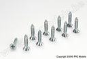 [ GF-0176-003 ] Zelftappende verzonkenkopschroef - 2,9X13mm - Gegalvaniseerd staal - 10 st 