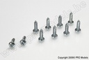 [ GF-0175-008 ] Zelftappende cilinderkopschroef - 3,5X13mm - Gegalvaniseerd staal - 10 st 