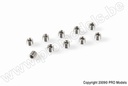 [ GF-0205-014 ] Stelschroef - Binnenzeskant - M5X5 - Inox - 10 st 