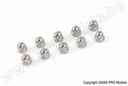 [ GF-0253-002 ] Dopmoer - M4 - Inox - 10 st