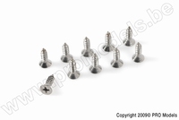 [ GF-0276-011 ] Zelftappende verzinkkopschroef - 4,2X16mm - Inox - 10 st 