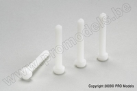 [ GF-0310-015 ] Cilinderkopschroef - M6X40 - Nylon - 5 st 