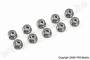 [ GF-0400-053 ] Aluminium zelfborgende zeskantmoer - M5 - Gun Metaal - 10 st 