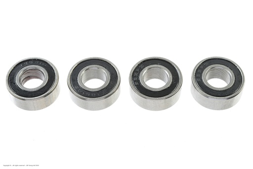 [ GF-0500-011 ] Kogellager - Chroom staal - ABEC 3 - Rubber Dichting - 6X13X5 - 686-2RS - 4 st 