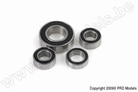 [ GF-0510-003 ] Kogellager - Keramische Kogels - ABEC 3 - Rubber Dichting - 5X11X4C - MR115-2RS/C - 2 st 