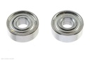 [ GF-0550-011 ] Kogellager - Chroom staal - ABEC 3 - Metaal Dichting - 3X8X3 - MR83ZZ - 2 st 