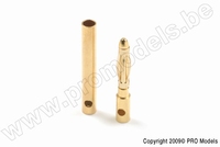 [ GF-1000-001 ] Connector - 2.0mm - Goudcontacten - Man. + Vrouw. - 4 paar 