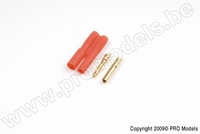 [ GF-1001-001 ] Connector - 2.0mm - Goudcontacten met plastiek behuizing - 4 st 