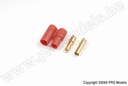 [ GF-1001-002 ] Connector - 3.5mm - Goudcontacten met plastiek behuizing - 4 st 