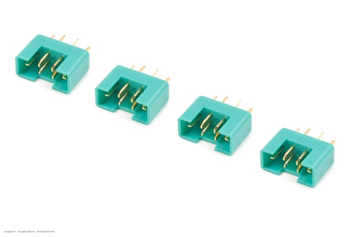 [ GF-1004-003 ] Connector - MPX - Goudcontacten - Vrouw. - 4 st 