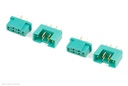 [ GF-1004-001 ] Connector - MPX - Goudcontacten - Man. + Vrouw. - 2 paar 