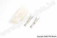 [ GF-1008-002 ] Connector - Tamiya - Goudcontacten - Man. - 4 st 