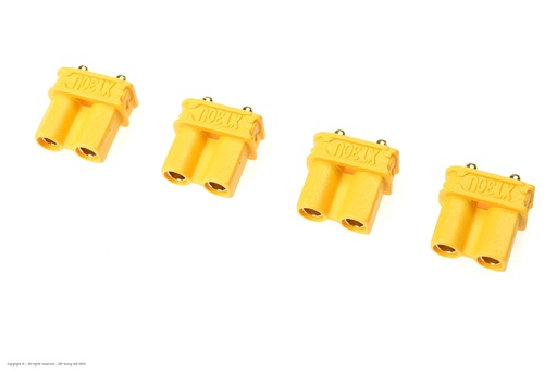 [ GF-1032-002 ] Connector - XT-30UPB - Goudcontacten - Man. - 4 st 