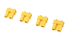 [ GF-1032-002 ] Connector - XT-30UPB - Goudcontacten - Man. - 4 st 