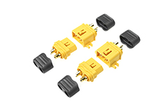 [ GF-1041-001 ] Connector - XT-60L - met beschermkap - Goudcontacten - Man. + Vrouw. - 2 paar 
