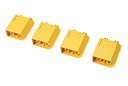 [ GF-1042-003 ] Connector - XT-60PB - Goudcontacten - Vrouw. - 4 st 
