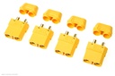 [ GF-1053-002 ] Connector - XT-90H - Beschermkap - Goudcontacten - Mannelijk - 4 st 