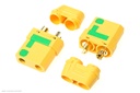 [ GF-1054-002 ] Connector - XT-90S - Anti Spark - Beschermkap - Goudcontacten - Mannelijk - 2 st 