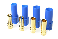 [ GF-1055-004 ] Connector - XT-150 - Goudcontacten - Mannelijk + Vrouwelijk - Blauw - 2 paar 