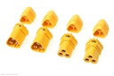 [ GF-1090-001 ] Connector - MT-30 3-Polig - Goud contacten - Man. + Vrouw. - 2 paar 
