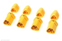 [ GF-1090-003 ] Connector - MT-30 3-Polig - Goud contacten - Vrouw. - 4 st 