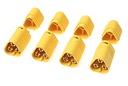 [ GF-1091-003 ] Connector - MT-60 3-Polig - Goud contacten - Vrouw. - 4 st 