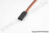 [ GF-1101-002 ] Servo-kabel - JR/Hitec - Connector vrouw. - 22AWG / 60 Strengen - 30cm - 1 st 