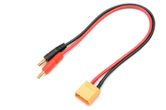 [ GF-1201-093 ] Laadkabel - XT-90 - 14AWG Siliconen-kabel - 30cm - 1 st 